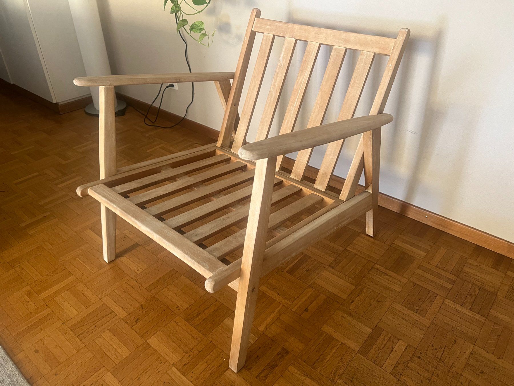 Fauteuils: Garten Lounge Sessel aus Teakholz – D'occasion à Zürich par BCM23 1