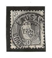 stehende Helvetia 40Rp. gestempelt Zu#69D Mi#61YC [5B5]