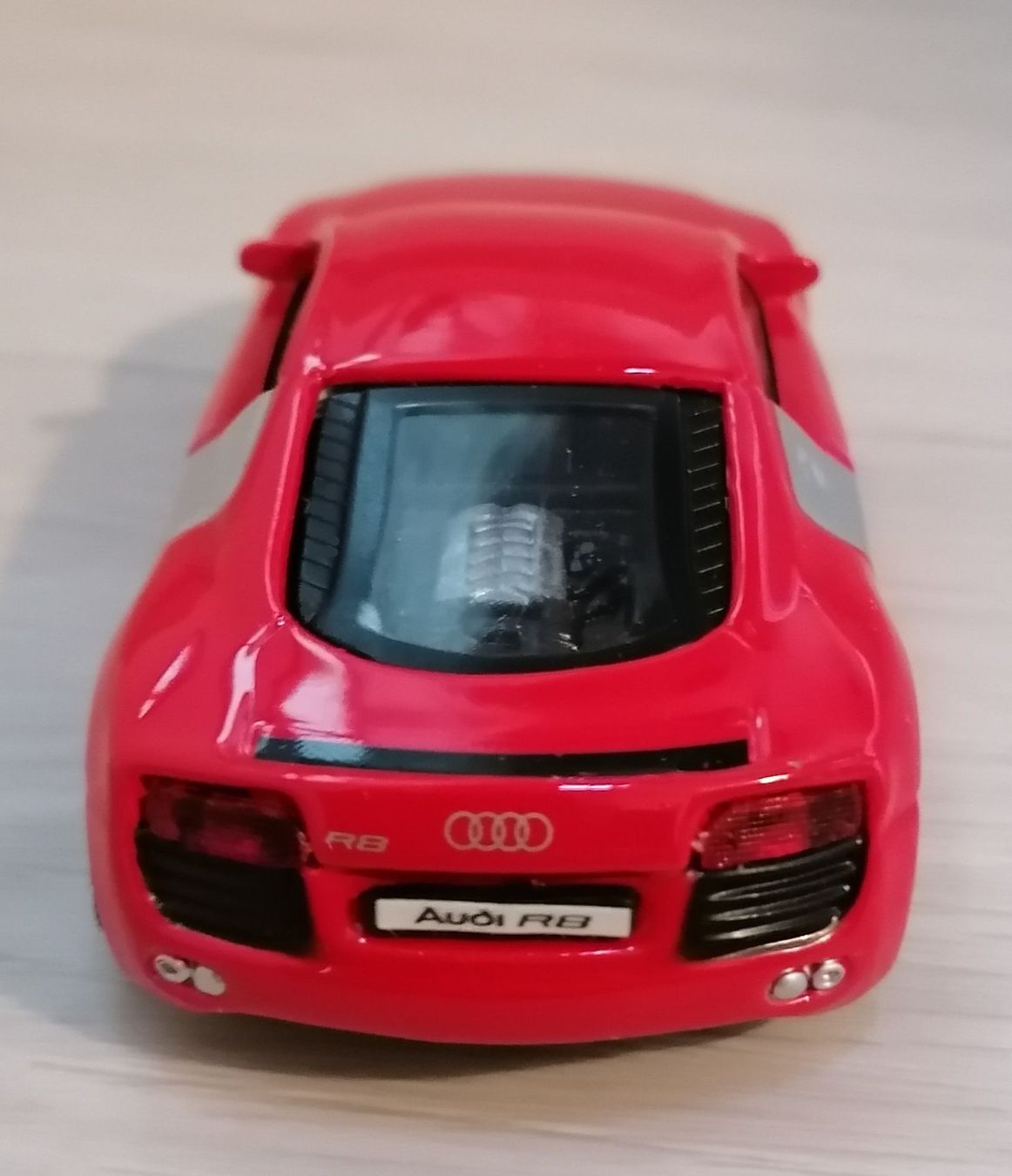 Bburago Modellini d'auto: Modellauto Audi R8 - Mst. 1:43 - Burago - rot – Usato da Oberurnen venduto da mackrokodile 1