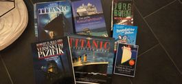 Buch:  7 Bücher Thema Kreuzfahrt und Titanik /Romane/Wissens