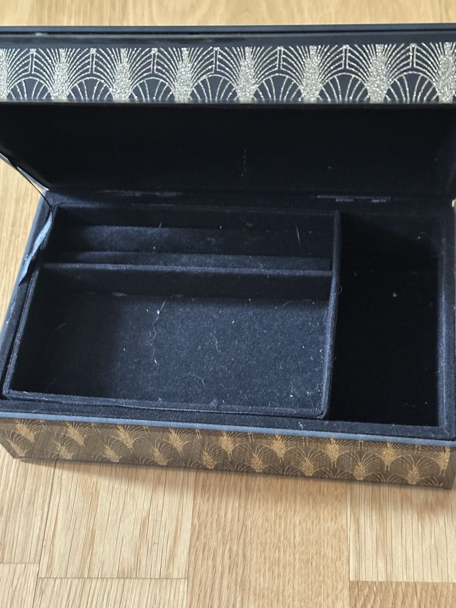 Portagioie: Schmuck Schatulle mit Glitzernden Optik – Nuovo (secondo la descrizione) da Basel venduto da Ivana_4 3