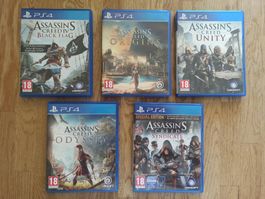 Sammlung Spiele TOP - Assassin's Creed Mega-Mix PS4 / PS5