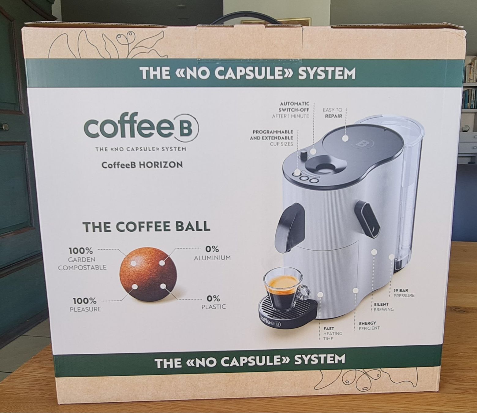 Coffee B Macchine per caffè & Macchine per espresso: Kaffeemaschine CoffeeB HORIZON – Nuovo e nell'imballaggio originale da Sempach Station venduto da Semion 3