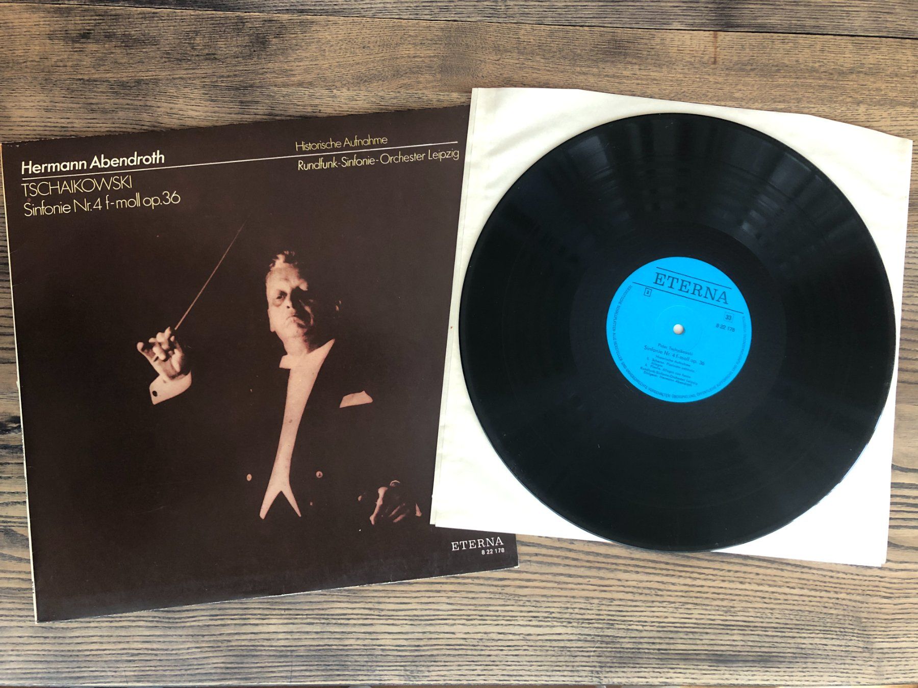 Dischi in vinile: LP HERMANN ABENDROTH TCHAIKOVSKY SYMPHONY 4 – Usato da Berg am Irchel venduto da Zweiti_Chance