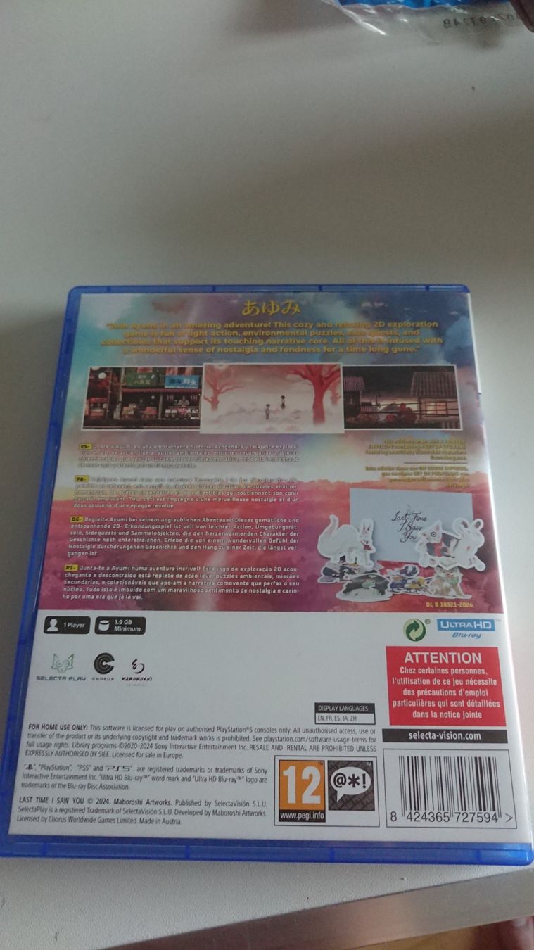 Giochi: Last Time I Saw You PS5 Spiel – Usato da Au SG venduto da Mar_69jz 1