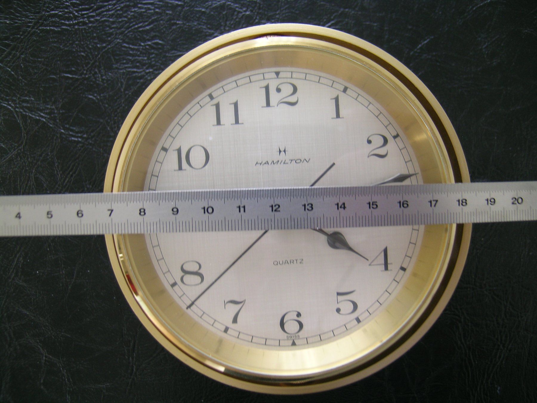 Orologi da terra & Orologi da parete: HAMILTON Quartz – Difettoso da Grenchen venduto da esa-9162-9164 1