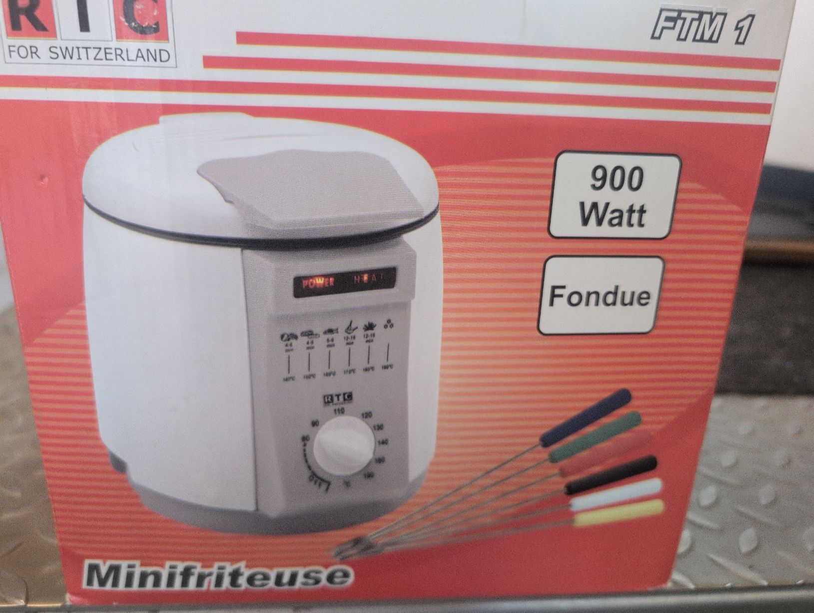 Komplettküchen: Mini friteuse – Neu (gemäss Beschreibung) aus CORMINBOEUF von savaja