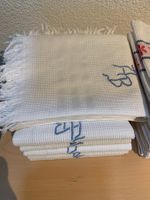 6 Küchentücher Handtücher unbenutzt alt gute Qualität
