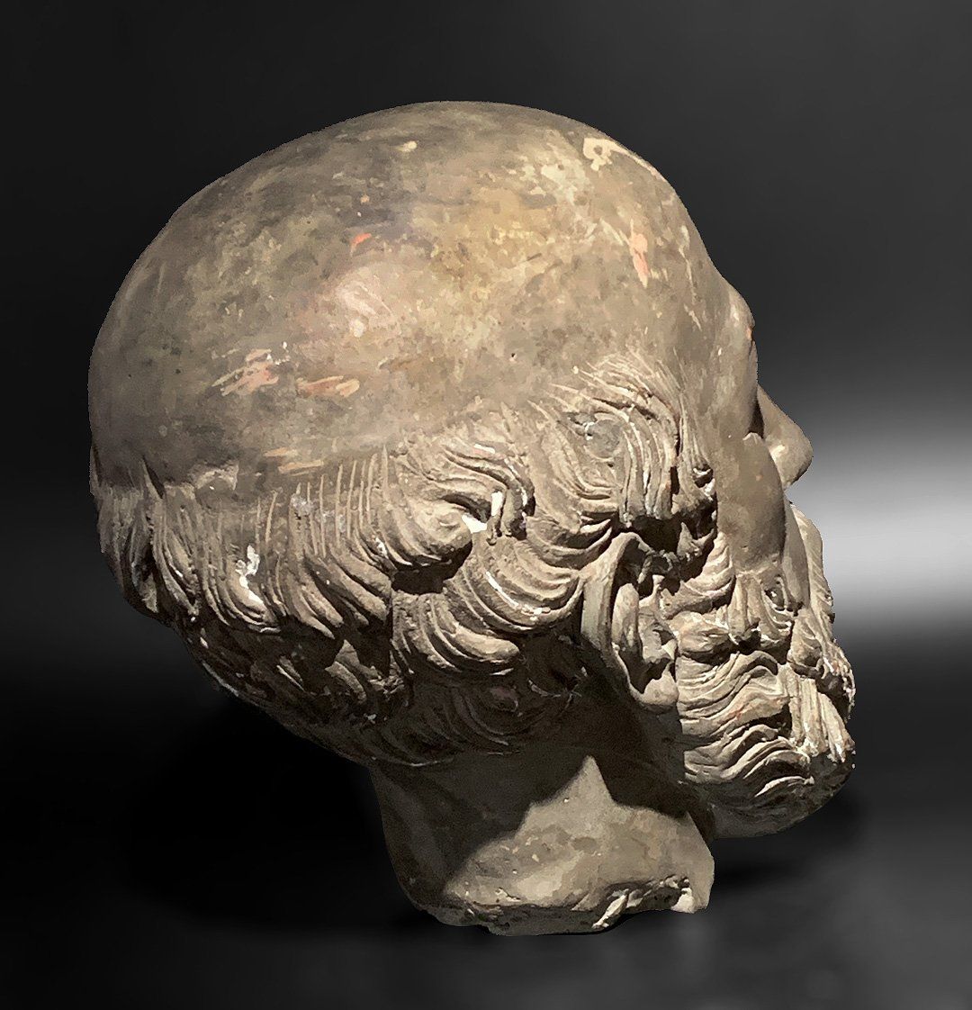 Sculture & Statue: Antiker Bronzekopf des Aischylos – Usato da Luzern venduto da Eukalyptus 4