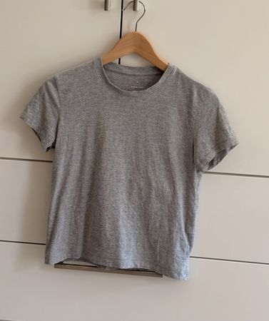 EVERLANE Damen T-Shirt Grau Grösse XS Organic Cotton