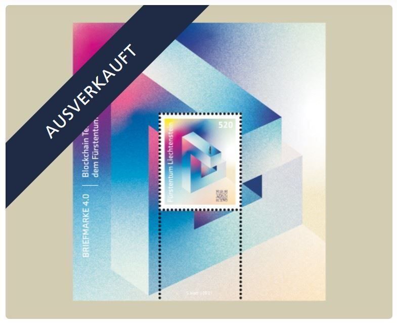 Tutti i francobolli: CRYPTO BRIEFMARKE 4.0 Das Schloss+Stamp – Nuovo e nell'imballaggio originale da Baar venduto da CryptoShop 2