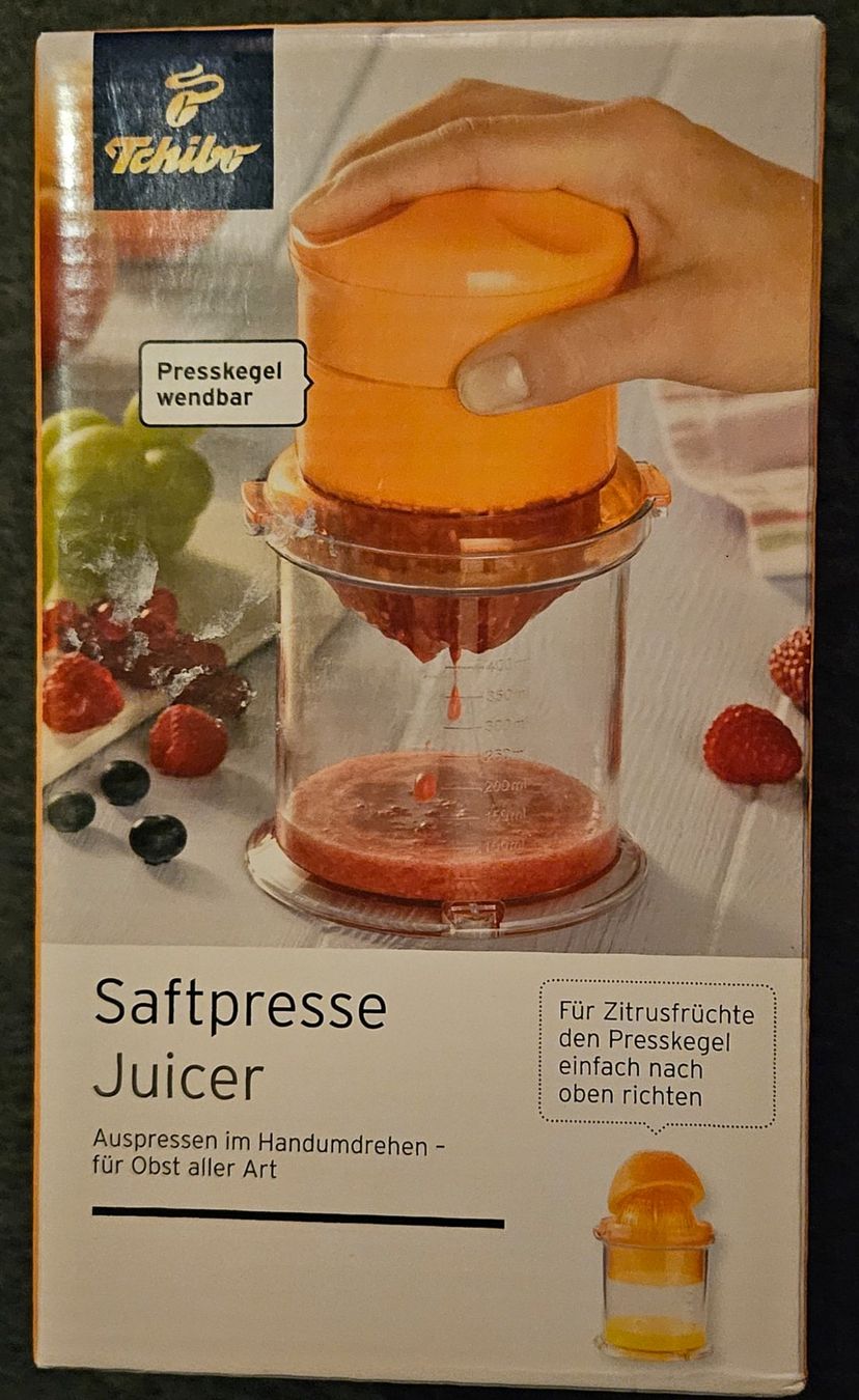 Tchibo Elettrodomestici da cucina: Saftpresse Tchibo – Nuovo (secondo la descrizione) da Emmetten venduto da kuminasaba 1