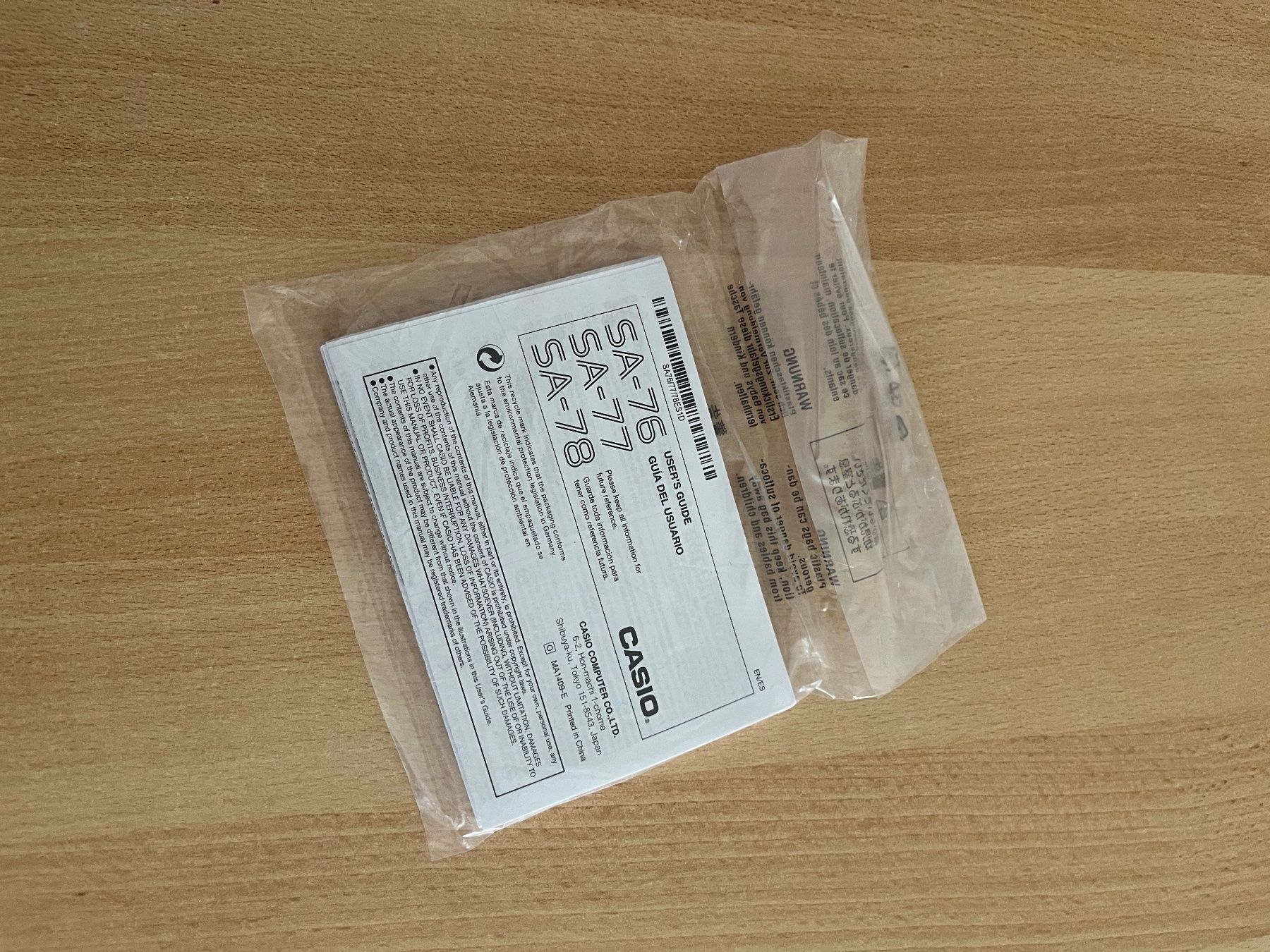 Instruments de musique: CASIO SA-76 Electronic Keyboard – Neuf (Voir description) à Basel par dag_8p9n 4