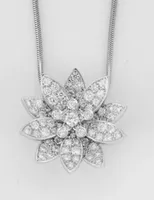 VAN CLEEF AND ARPELS CLIP LOTUS MOYEN MODELE -36% 