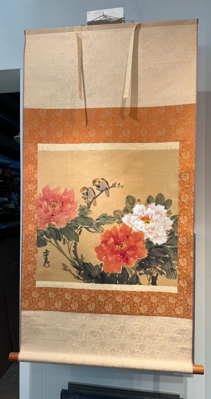 Foto & Immagini: Rollbild Japan Kakejiku „Suzume" – Usato da Bern venduto da mbtiti 1