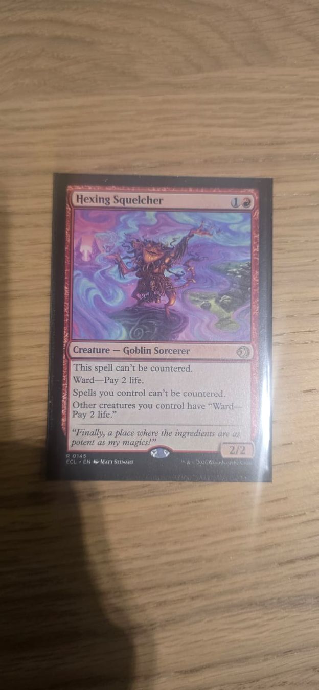 Magic The Gathering Cartes à collectionner: MTG - Hexing Squelcher - Lorwyn Eclipsed - Englisch - Magic – Neuf (Voir description) à Bern par grammar00