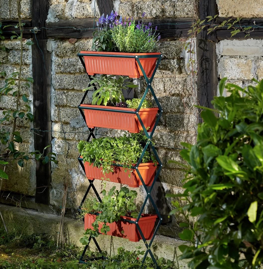 Altre Decorazioni per giardino: Vertikalbeet mit 4 Kästen – Nuovo (secondo la descrizione) da Steinhausen venduto da Retourenprofis