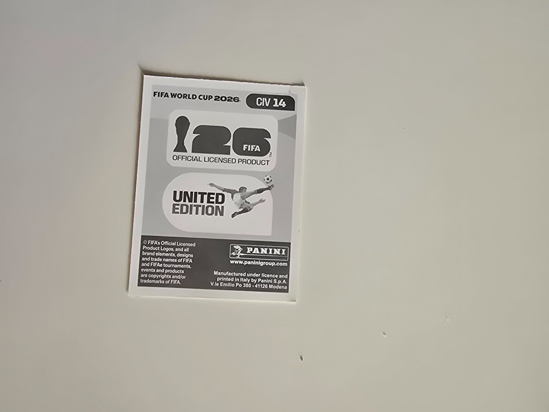 Panini Sammelbilder & Trading cards: Panini WM 26 - CIV 14 – Neu (gemäss Beschreibung) aus Tennwil von mal_2fhf 1