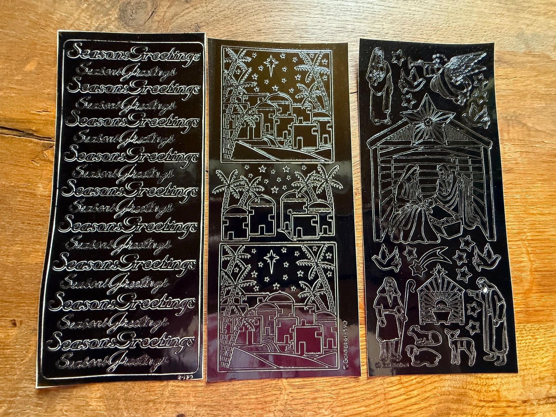 Kit bricolage: 3er Set Folienbilder -Weihnachten, neu – Nuovo (secondo la descrizione) da Winznau venduto da Sandhya