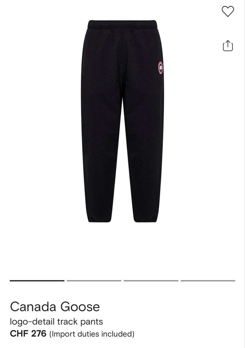 Canada Goose Pantaloni: Canada Goose Hose S – Usato da Zürich venduto da Bonez_9 1