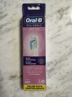 Oral-B Pulsonic Sensitive toothbrush heads 4 pcs new