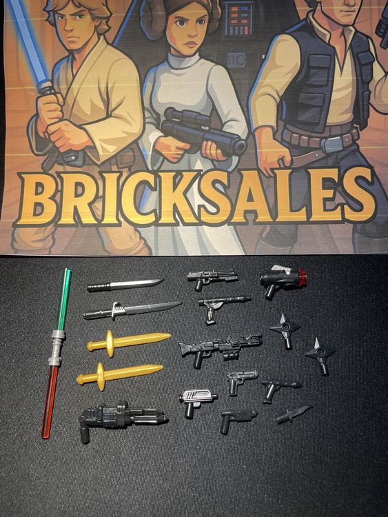 Star Wars Waffen Lego