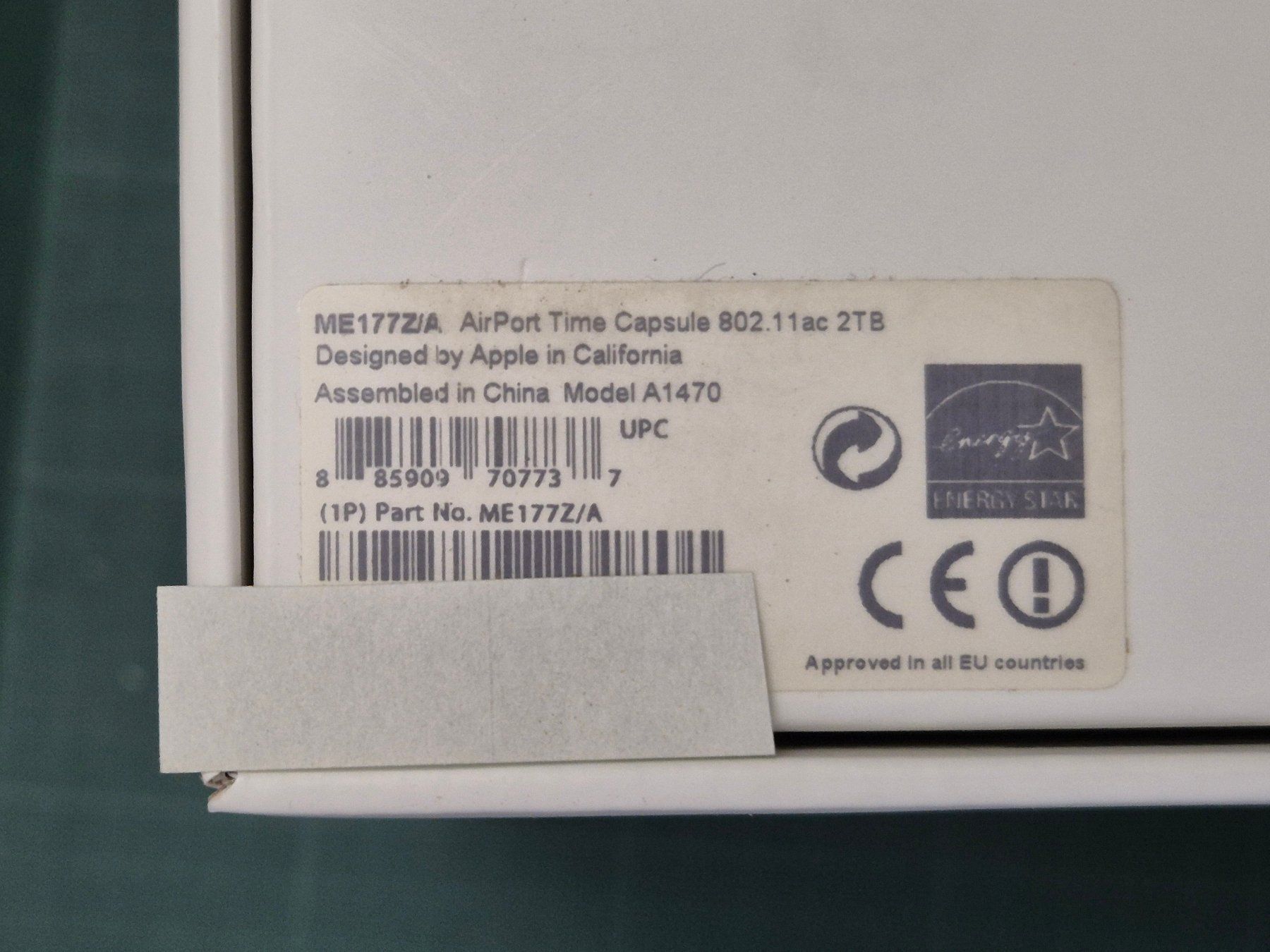 Apple Modem & Router: Apple AirPort Time Capsule 2TB – Usato da Porrentruy venduto da le_nico 4