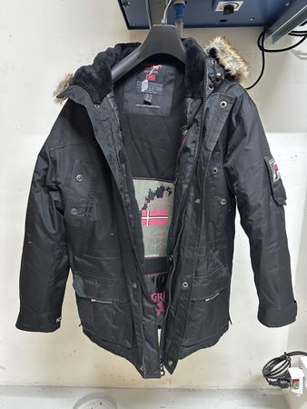 Geographical Norway Winter Jacket Black Size M