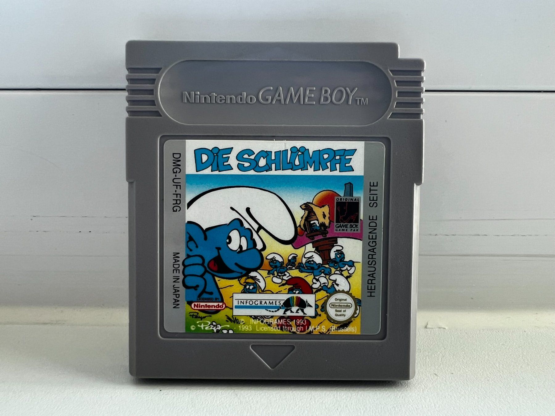Giochi: Die Schlümpfe - Nintendo Game Boy – Usato da Frauenfeld venduto da bigauditor