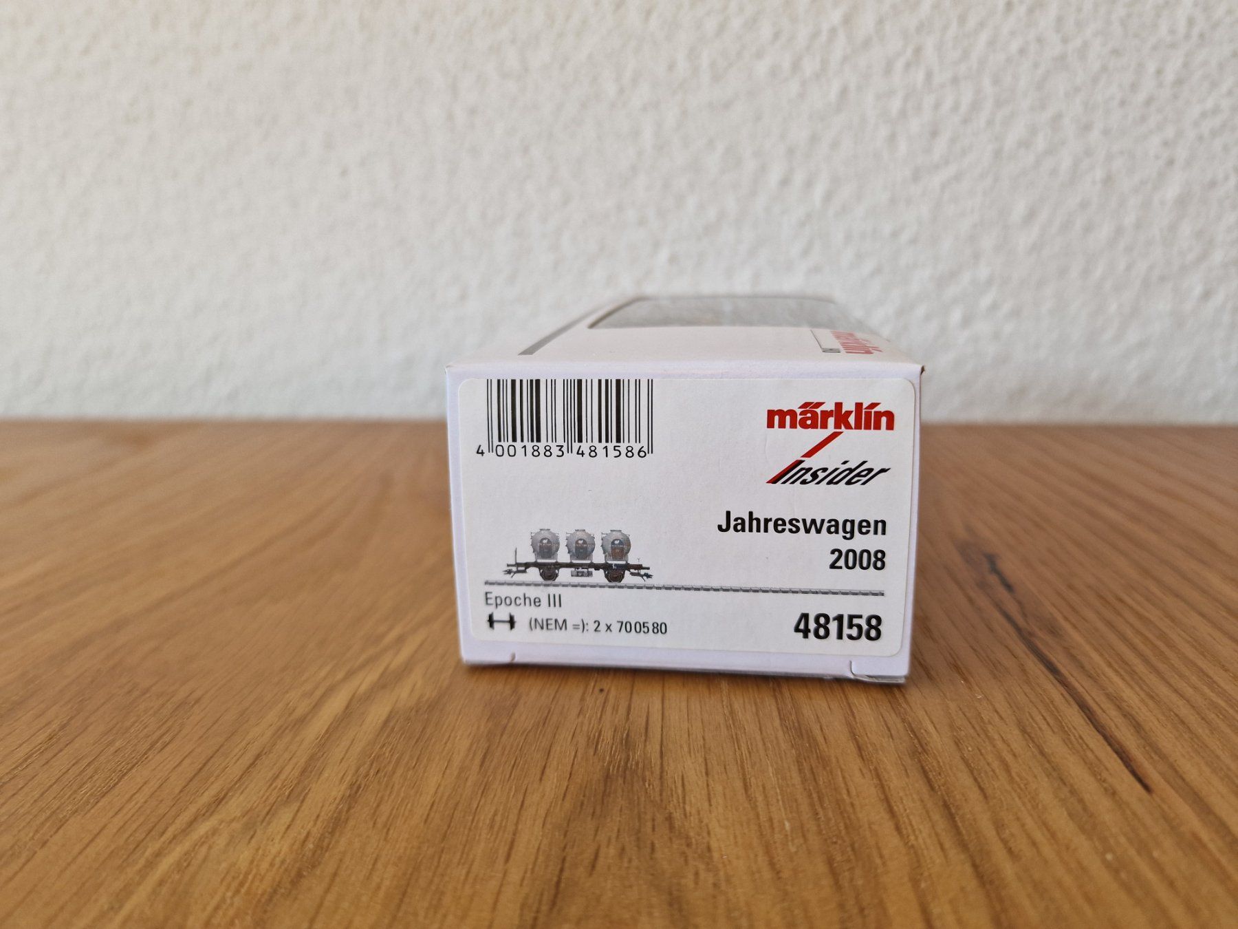 Märklin Modellini di ferrovie: DB Güterwagen Knorr H0 – Usato da Matten b. Interlaken venduto da lor_hr9w 6