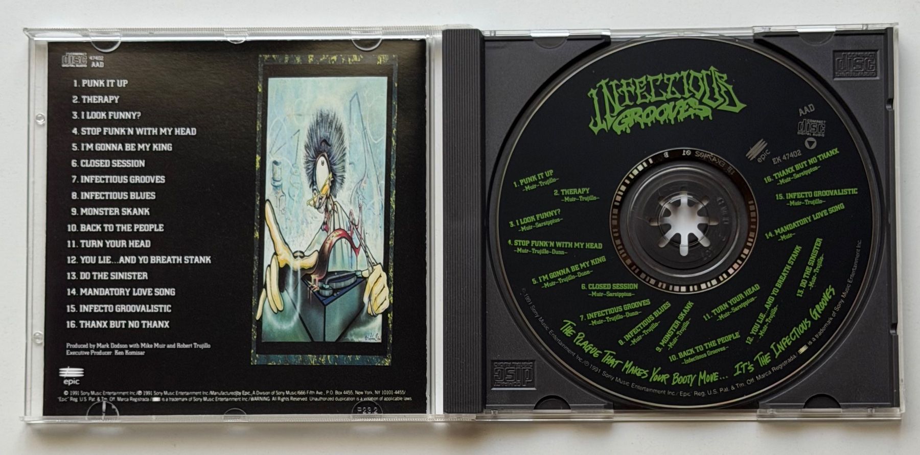 CD: Infectious Grooves / The Plague That Makes Your Booty Move.. – Usato da Näfels venduto da rottabi 2
