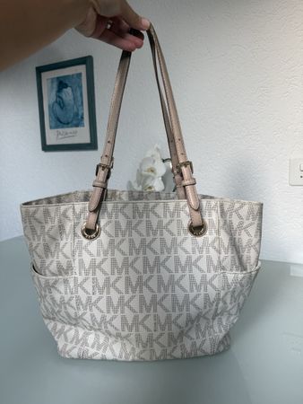 Michael Kors Tote Tasche beige Monogramm 