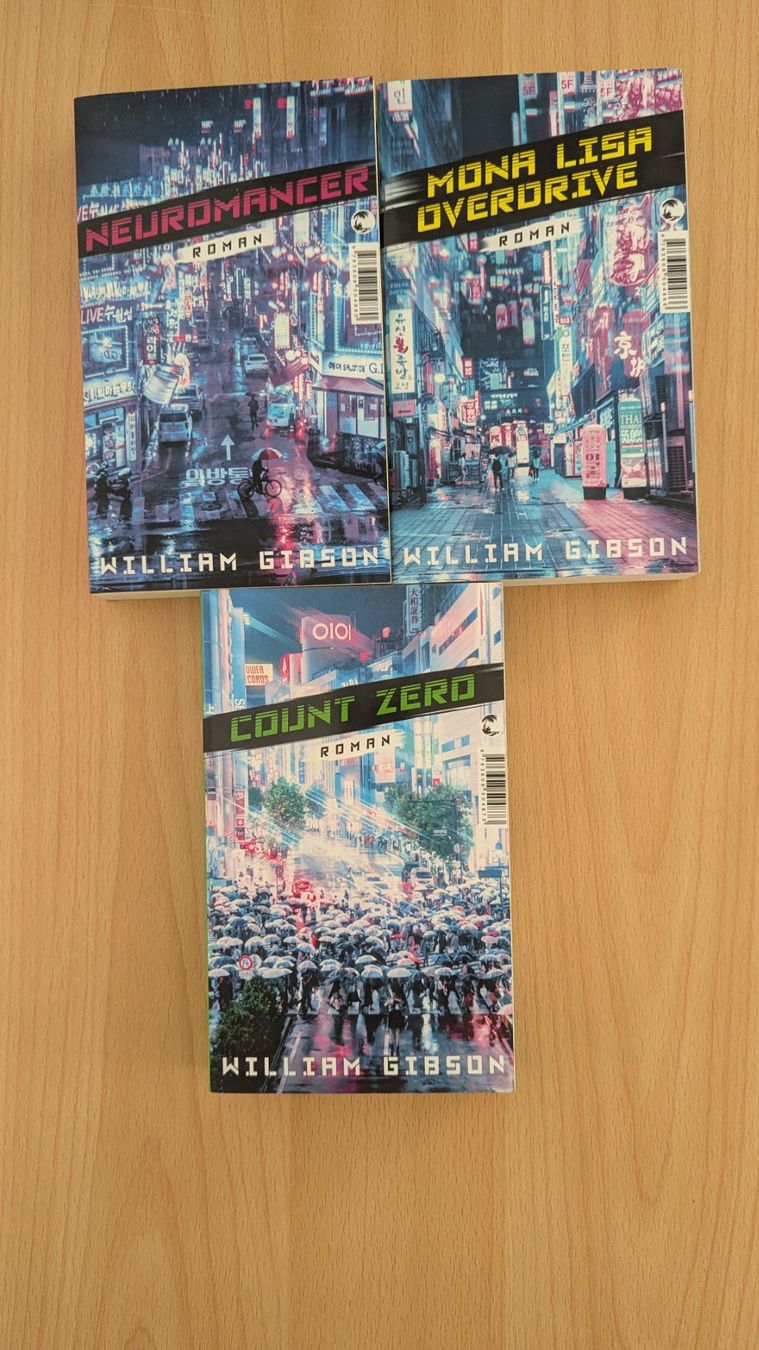 Bücher: William Gibson Romane Trilogie – Gebraucht aus Rudolfstetten von Unaaffchen