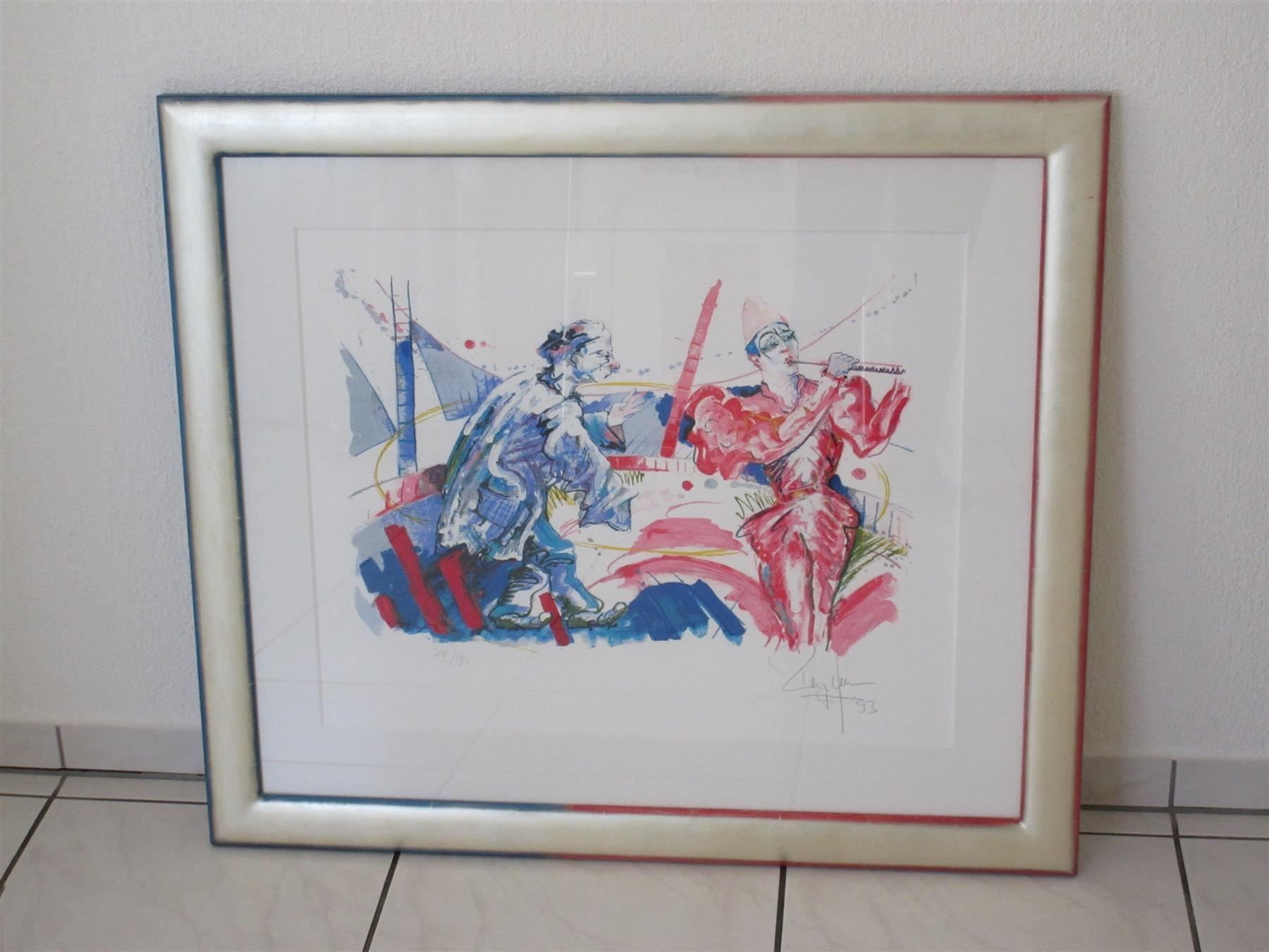 Grafiken & Lithographien: Rolf Knie CAPRICIO MUSICALE   hs./hn. – Gebraucht aus Weinfelden von Kunst2010