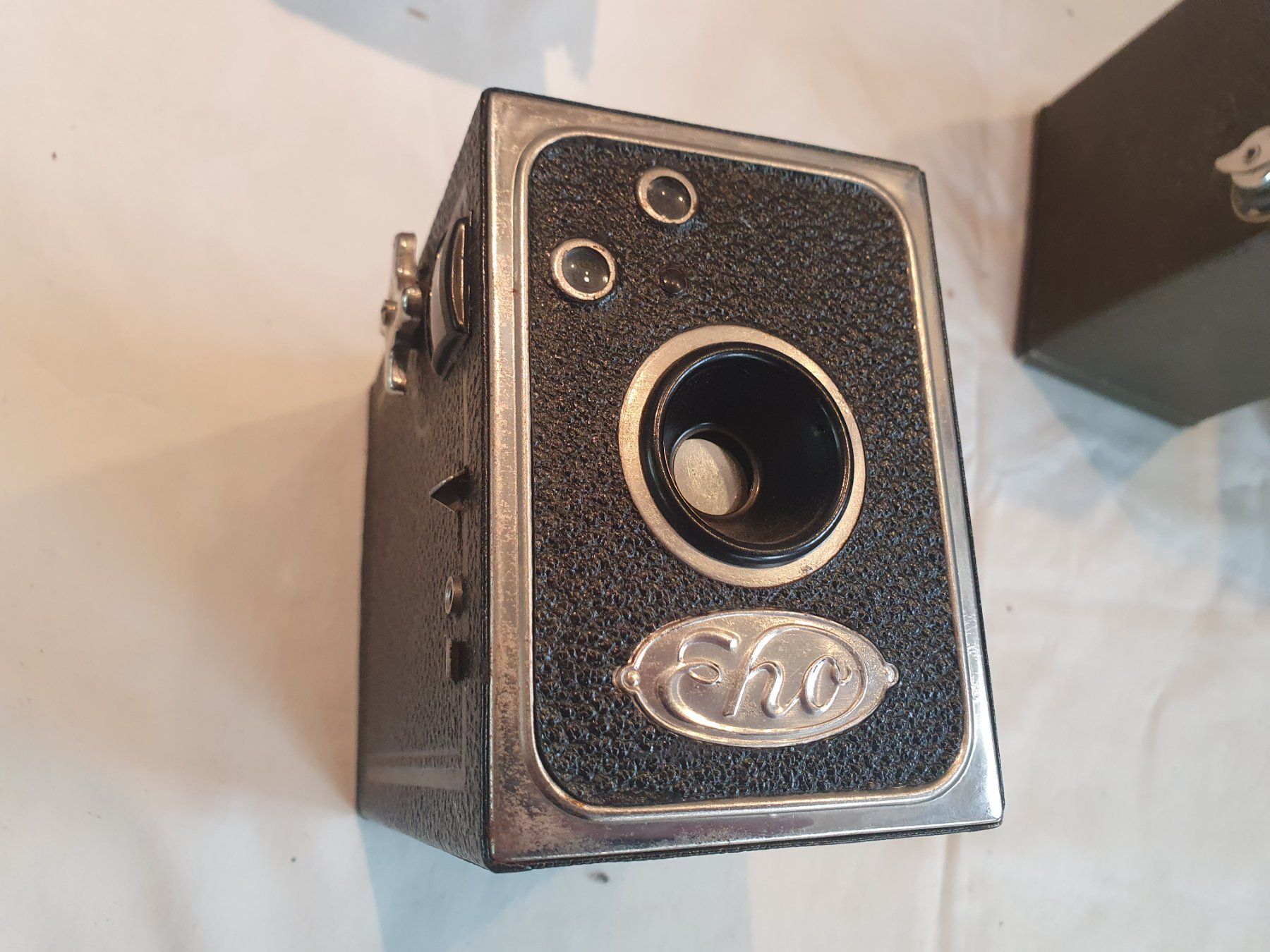 Kodak Fotocamera: Vier Box Kameras, 2x Agfa, 1x Kodak, 1x Eho – Difettoso da Schönenberg ZH venduto da Technmech 2