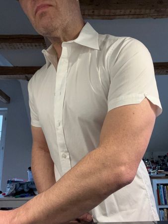 Ben Sherman Signature Shirt – Mod Cut Slim Fit M Kurzarm