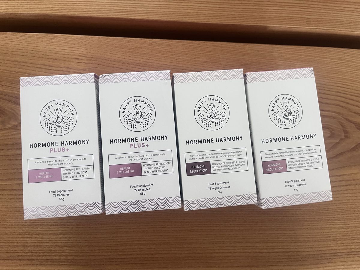 Cibi & Specialità: Happy Mammoth Hormone Harmony Plus+ 4 Pack OVP! – Nuovo e nell'imballaggio originale da Pratteln venduto da SimGa