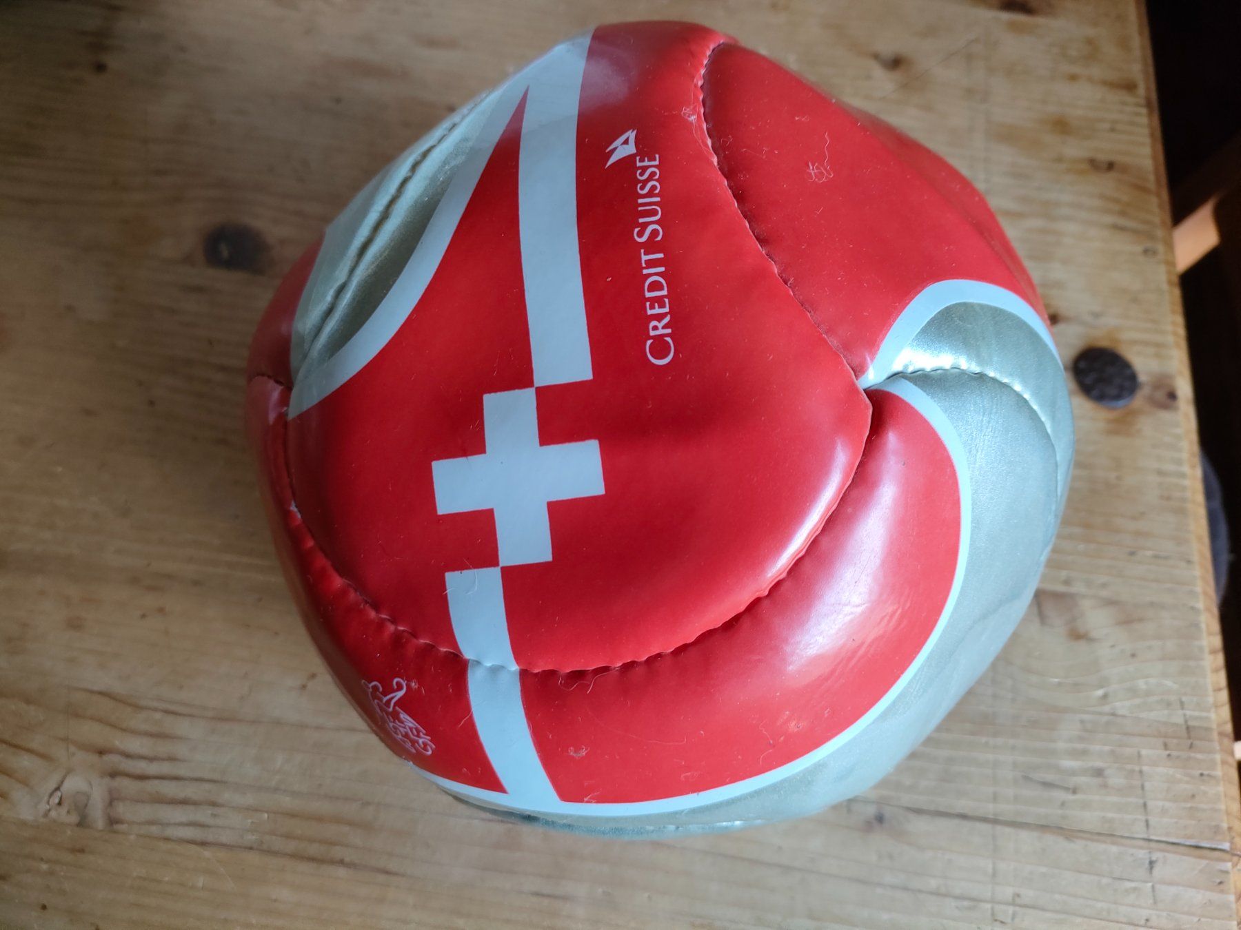Bälle: Neuer Lederfussball – Neu (gemäss Beschreibung) aus Romanshorn von Kattamaran 1