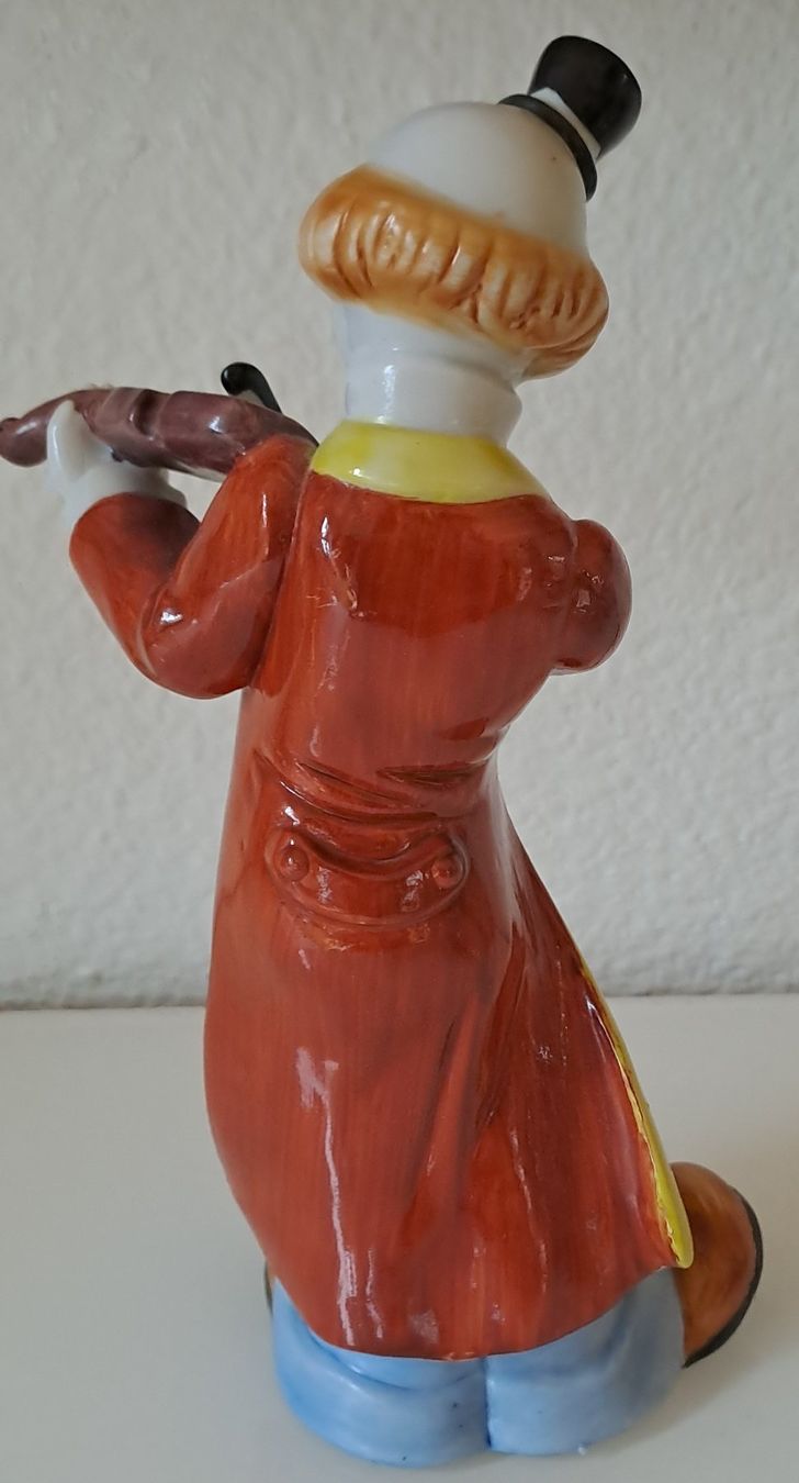 Statuette: Wunderschöner Keramikclown gemarkt – Usato da Wallisellen venduto da chanel007 1