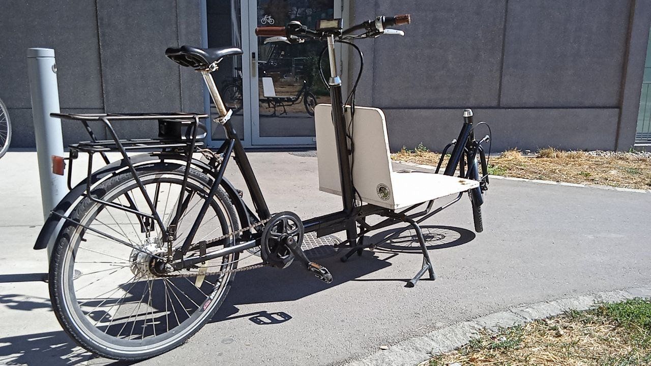 Biciclette: Lastenrad Longtail Velo mit Sitz gebraucht – Usato da Basel venduto da ili_j29z 1