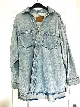 Jeanshemd / leichte Jeansjacke / Shacket von &DENIM, Gr. M