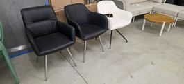 Stuhl einzel Stück Echtem Leder Pro Stk 50chf.