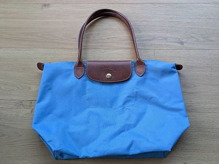 Longchamp Le Pliage M hellblau