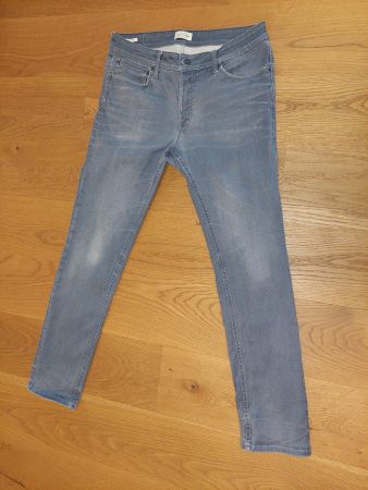 Jack & Jones Jeans grau Slim fit Gr. L (38/34)
