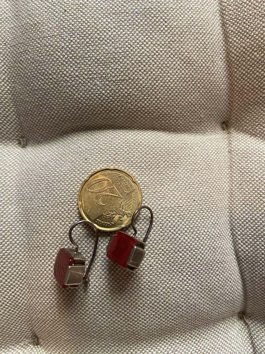 Orecchini pendenti & Orecchini a lobo: Ohrringe Silber mit Karneol, Art Deco – Nuovo (secondo la descrizione) da Zürich venduto da Mameloschn 3