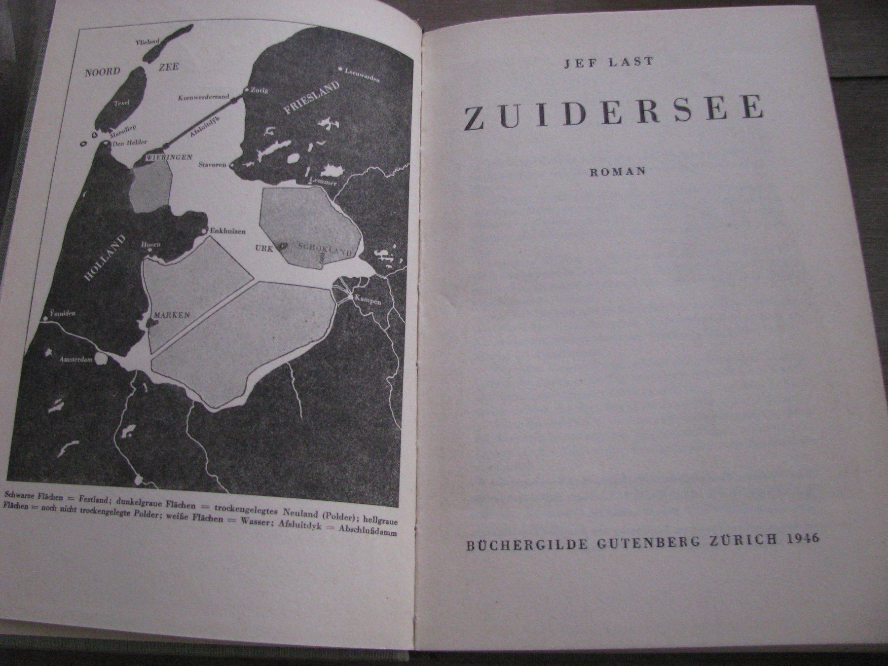 Livres: Zuidersee  - Jef Last 1946 – D'occasion à Zweisimmen par Domii 1