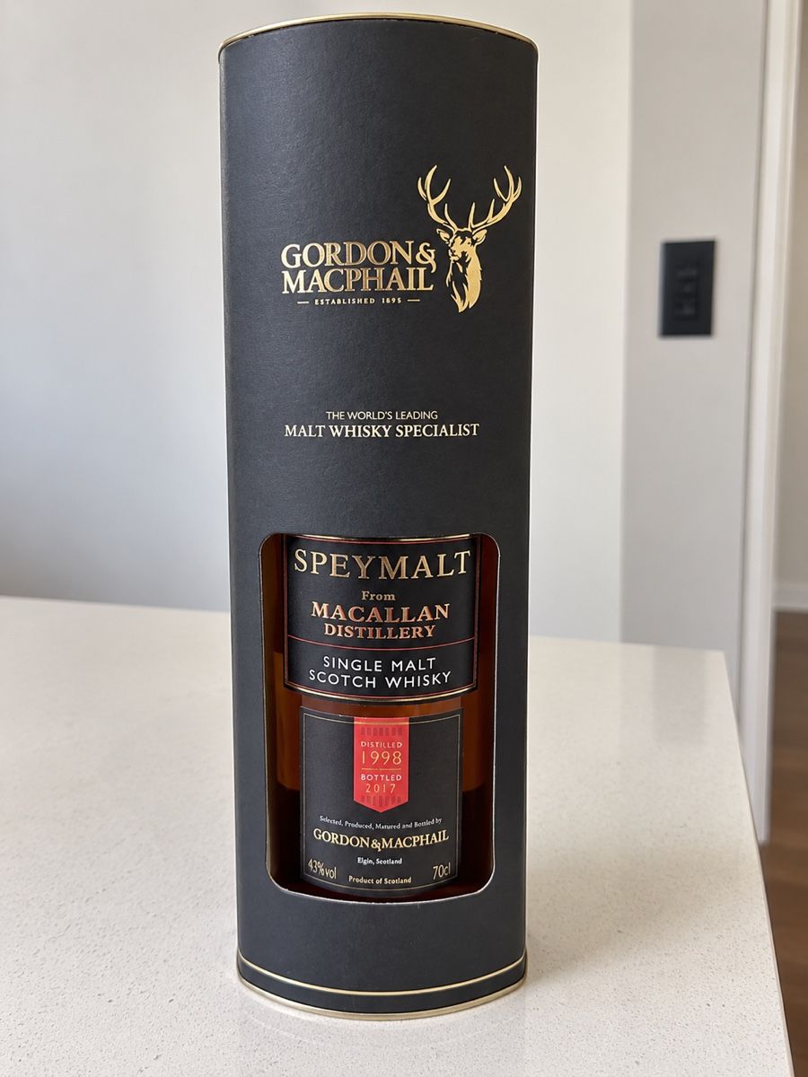 Macallan Bevande alcoliche: Speymalt from Macallan Distillery – Gordon & MacPhail – Sing – Nuovo e nell'imballaggio originale da Zürich venduto da arch.jelena 2