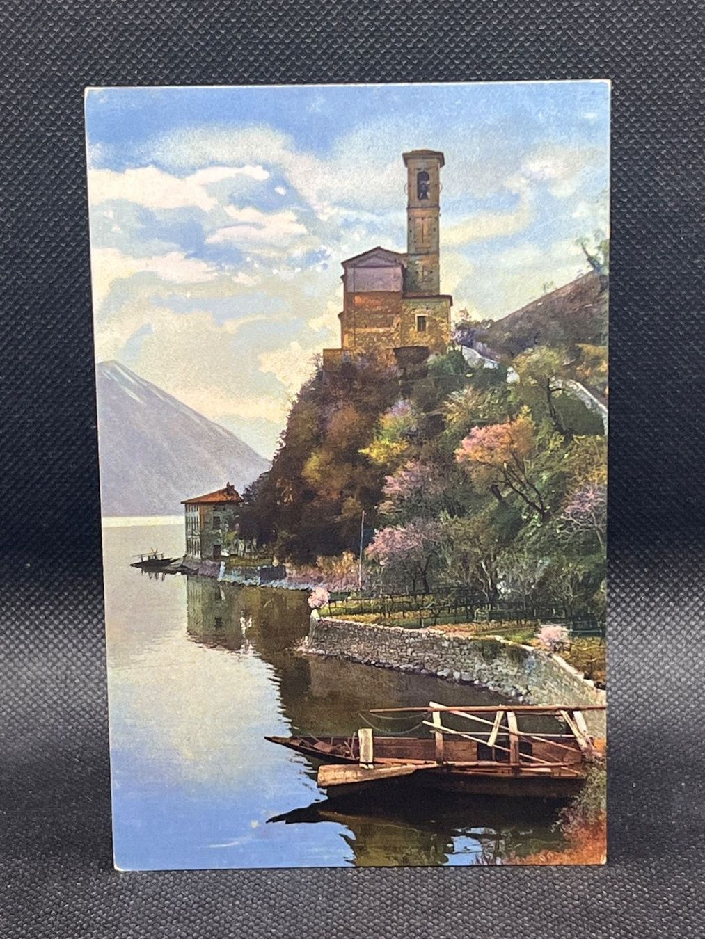 Cartoline postali: Lago di Lugano. Albogasio – Usato da Widnau venduto da Brusi9