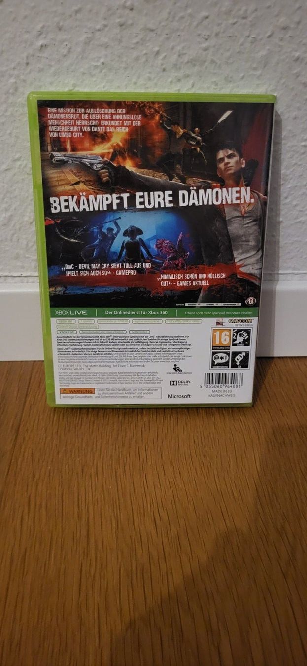 Microsoft Jeux: Xbox 360 - DMC Devil May Cry – D'occasion à Münsingen par Heroism2010 1