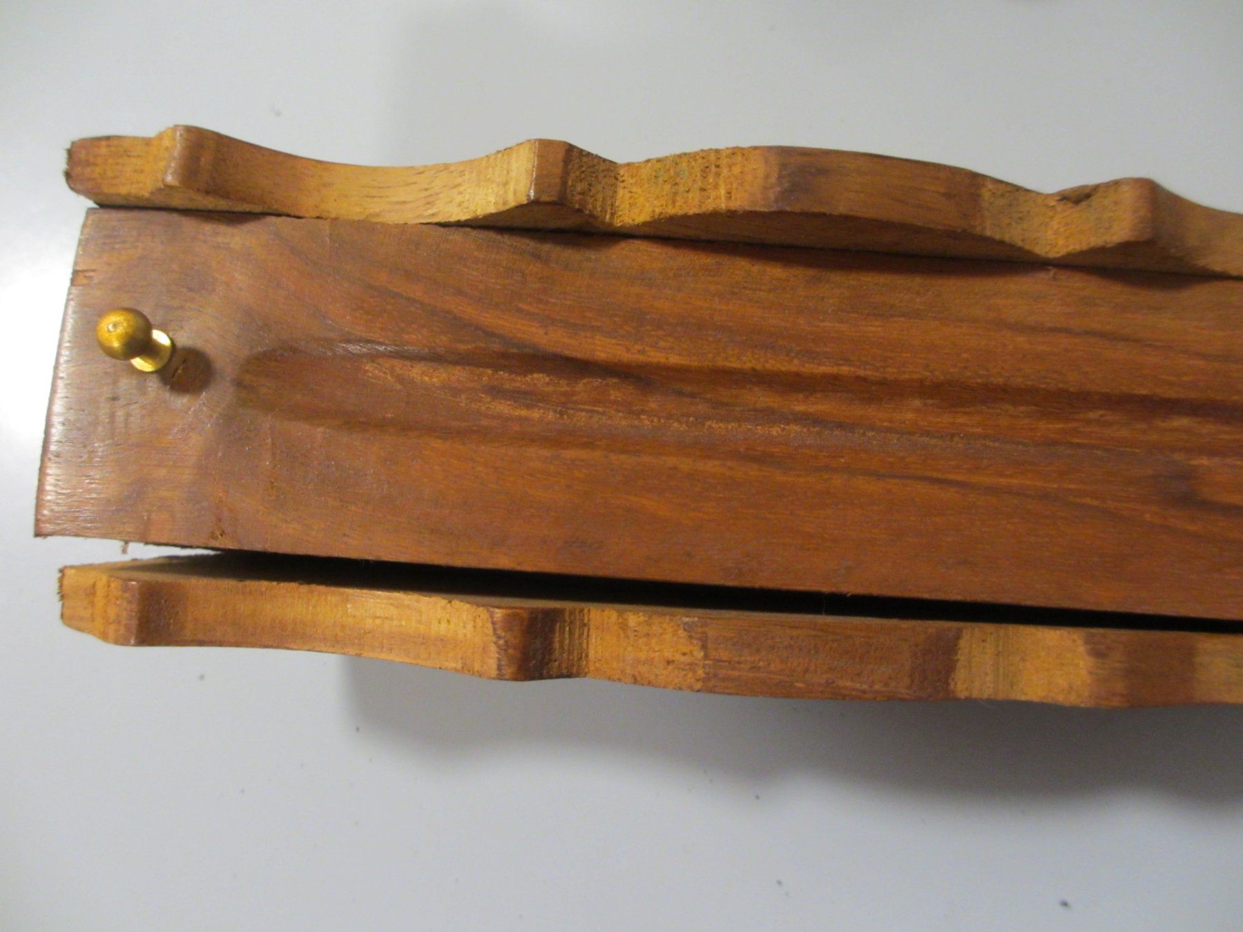 Candele: grosser Räucherstäbchenhalter Holz mit Messingsterne – Nuovo (secondo la descrizione) da Herisau venduto da fan_h9qj 6